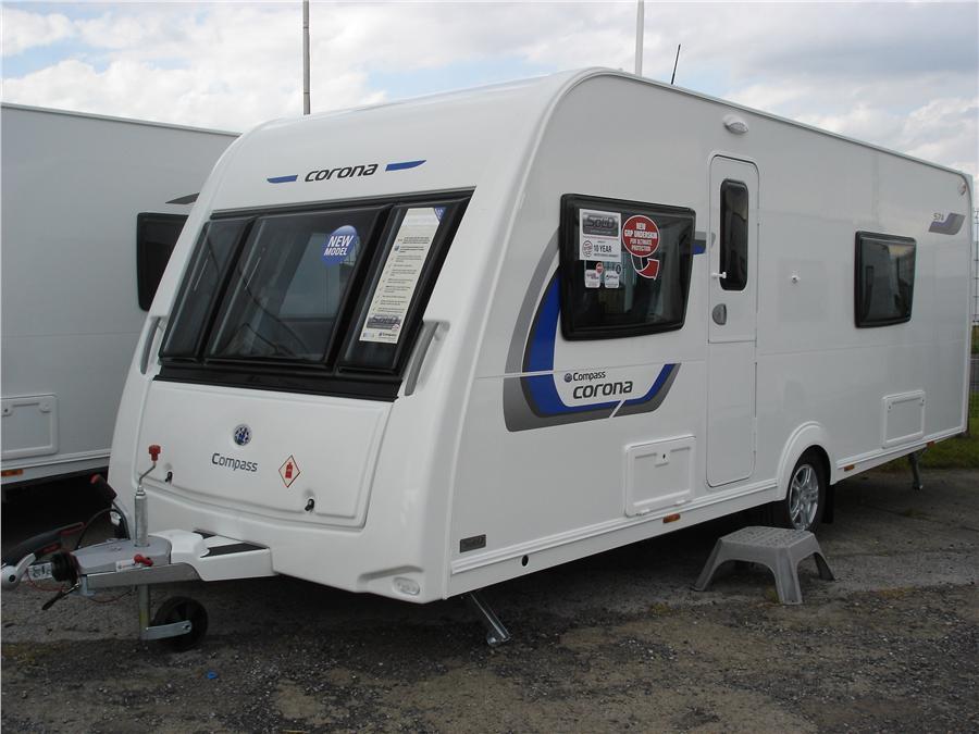 Compass Corona 574 2014 0 4 berth Touring Caravan for sale from Leeds ...