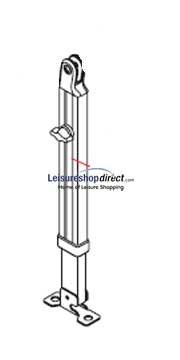 Fiamma right support leg f45i-ti-pl/f1 250