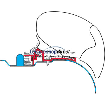 Fiamma Awning Kit Iveco Daily H2 Adapter Bracket