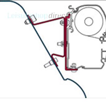 Fiamma Adaptor bracket for Sprinter H3 for F45 awning