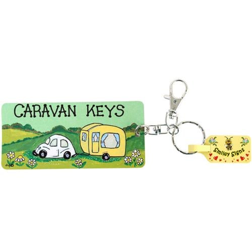 Caravan Keys Keyring by smiley signs