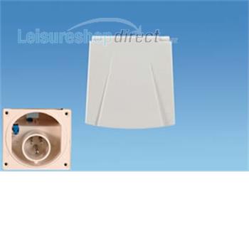 230 volt Inlet - white (new design)