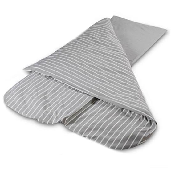 Duvalay Compact 4.5 Tog Sleeping Bag (Grey Stripe)