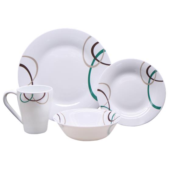 Horizon Orbit – 16 Piece Opalware Dining Set