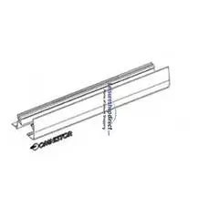 Omnistor 5002 Awning Outside Lead Rail White 2.6m