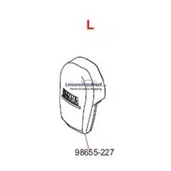 Fiamma left end cover f45ti l polar