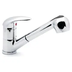 Chrome Combi Mixer Tap and Shower Handset