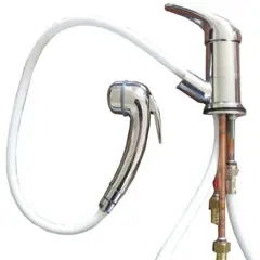 Comet Roma shower mixer tap with pull out shower hose