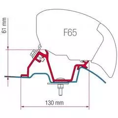 Fiamma Kit for Mercedes Sprinter/Crafter UK 