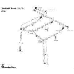 Isabella Zinox 250 Annex Frame