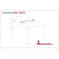 Isabella Zinox H Pole Snowboy GripOn