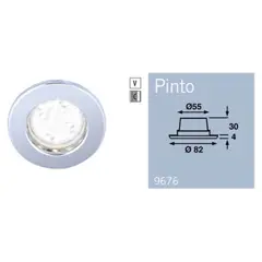 Pinto 6 LED Downlight with Switch