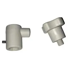 Polyplastic Window Stay Lock Fittings - Grey