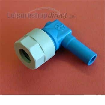 Truma Elbow Fitting 10mm Blue Rigid Piping