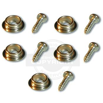 Stainless Steel Awning Skirt Studs & Screws (5)