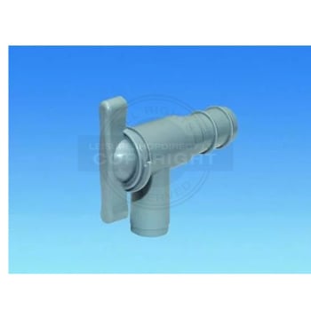 Drain tap for waste 28mm