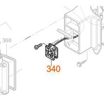 Flue Fan for Truma Boat Boiler