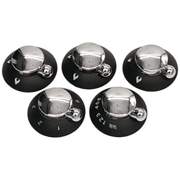 Knob for Mk 3 Spinflo Hob - Chrome (Pack of 5)