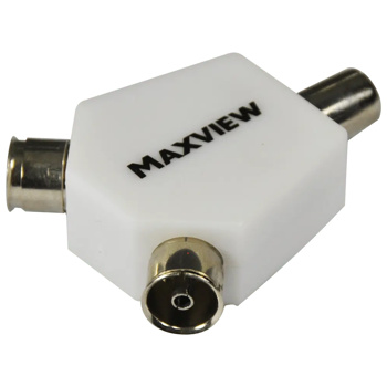 Maxview TV 2 way 'Angled' Splitter/Combiner