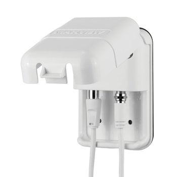 Maxview Twin Weatherproof Socket with 'F' and Coaxial Connector - White