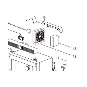 Thetford Refrigerator Condensor fan