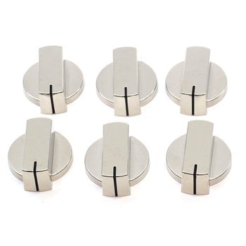 Thetford Control knob (set of 6) Gloss Nickel