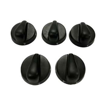 Thetford/Spinflo Teardrop Knob Black (5pk)