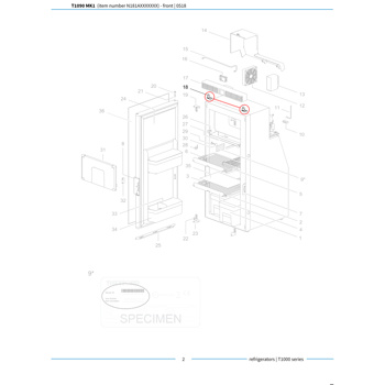 Thetford SR Control Housing Bracket (x2)