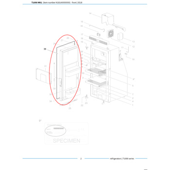 Thetford T1090 AM DECOPANEL/MANUAL PACK