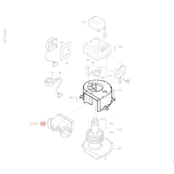 Truma Trumavent TEB 2 Fan Case