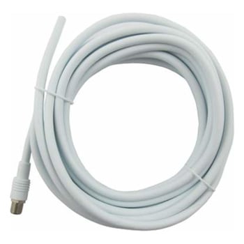 Vision Plus Coaxial Cable with F Connectors 5 Metre