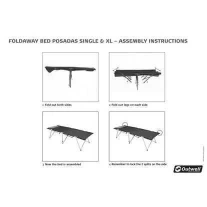 Posadas foldaway bed clearance double