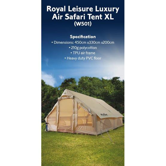 safari luxury tent xl