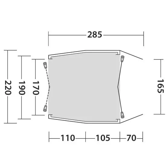 Outwell Dunecrest S Tailgate Poled Awning 2024 Driveaway Awnings   Outwell Dunecrest S Tailgate Poled Awning (2024)69506605.webp