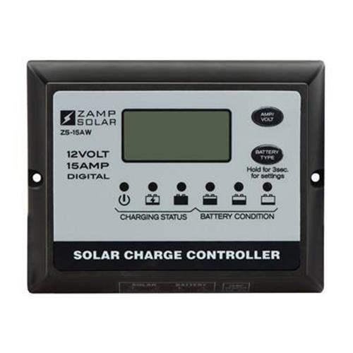 Zamp 15 Amp 5 Stage Digital PWM Controller with Display | Solar Panels ...