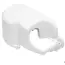 Fiamma F45s Right Hand Outer End Cap 2019> White (98673-401) image 1