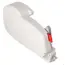 Fiamma Left End Cover F45L Polar White image 1