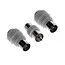 Maxview TV/FM Coxial Alloy Plugs - Blister Pack of 2 image 1