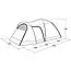 Outwell Cloud 5 Plus Poled Tent (2025) image 13