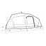 Outwell Hartford 6 Person Air Vis-à-Vis Tent image 10