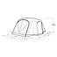 Outwell Montana 4 Person Air Tent image 10