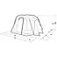 Outwell Nevada 4 Person Poled Tent (2025) image 12