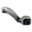 Reich Twist Mixer Tap Matt Nickel - Left Hand 90 degree spout image 2