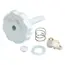 Thetford Flush Knob Assembly for Thetford Toilet C2, C3, & C4 Cassettes - White image 1