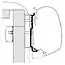 Thule Omnistor Carado/Sunlight Awning Adaptor (Wall mounted) image 1