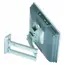 Vision Plus "Quick Release" LCD TV Bracket - GREY image 1